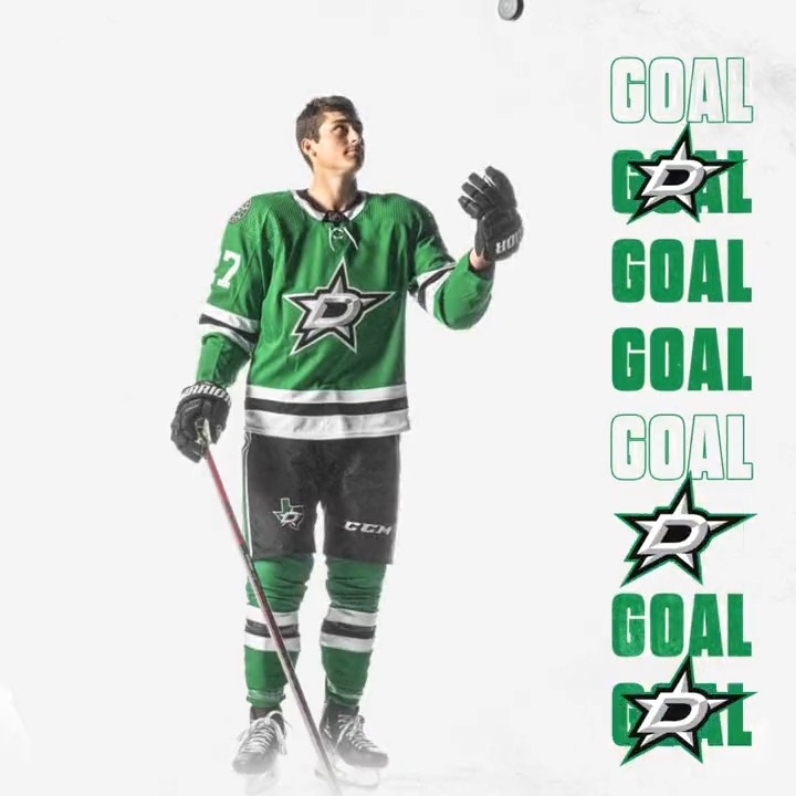 DALLAS STARS LEVELWEAR MASON MARCHMENT TEXAS HOCKEY NAME & NUMBER TEE –  Hangar Hockey