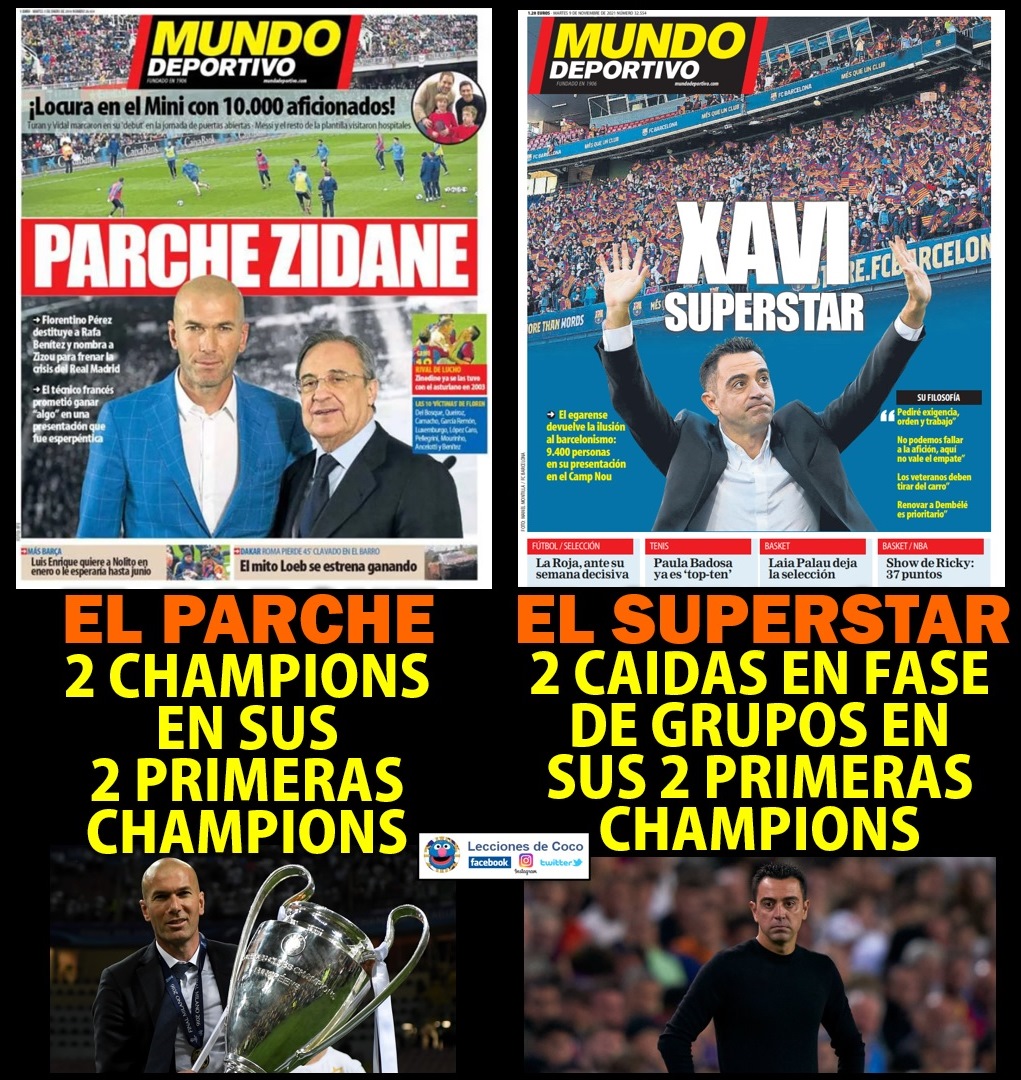CocoLecciones's tweet photo. Que buenas portadas hacéis @MundoDeportivo https://t.co/MOTZyPudaG