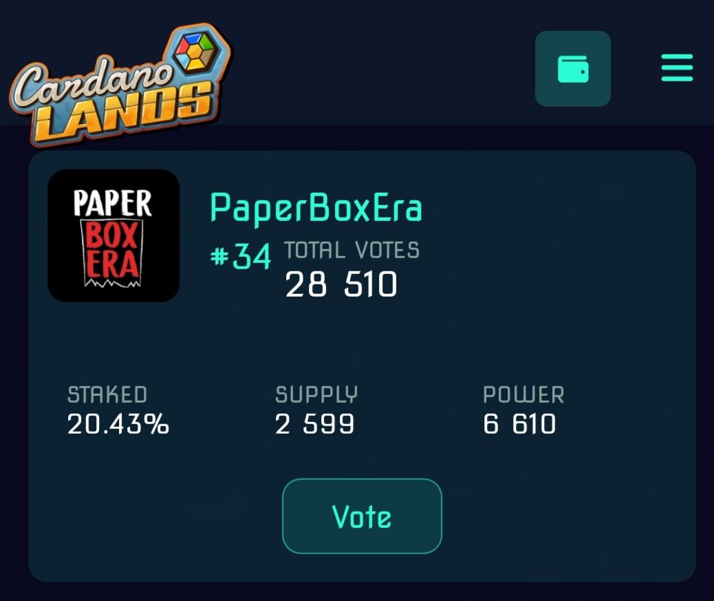 PaperBoxEra CNFT | Main Launch | SOLD OUT tweet media