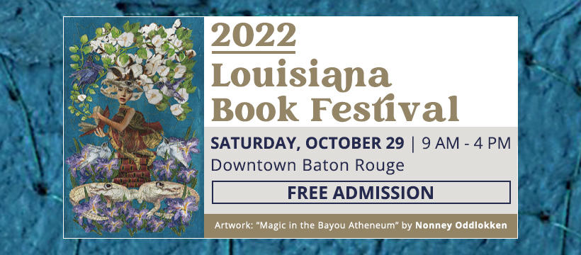 LA_Humanities's tweet photo. Mark your calendars for Saturday, October 29, for the return of the in-person @LABookFest! Support by a #RebirthGrant from LEH @64parishes, it celebrates readers, writers &amp; their books &amp; is held in the heart of downtown Baton Rouge. More: https://t.co/QqVovjJew1. #labookfest22 https://t.co/Flq7YL96k9
