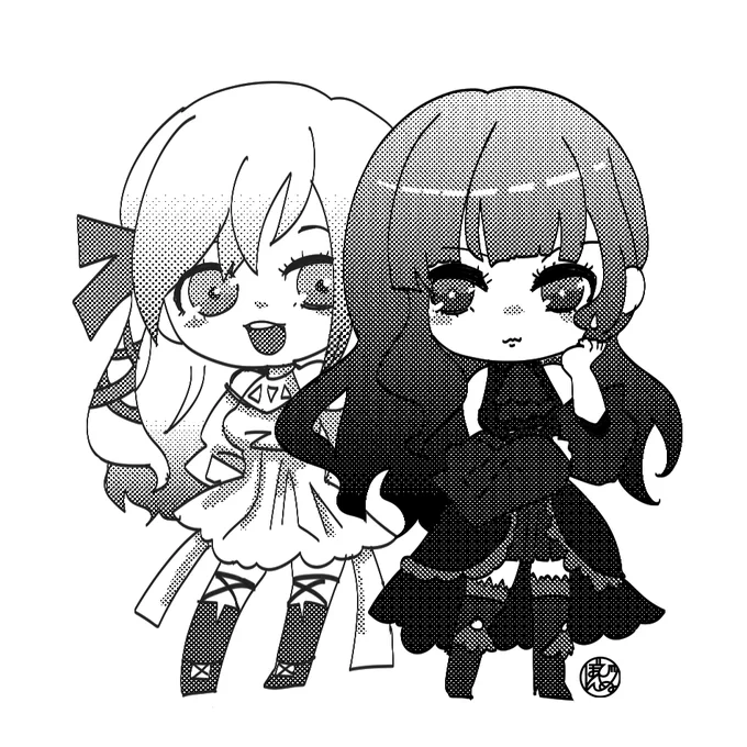 昔の絵柄に秒で戻れるし最近はこういうの描いてるってことでひとつ 