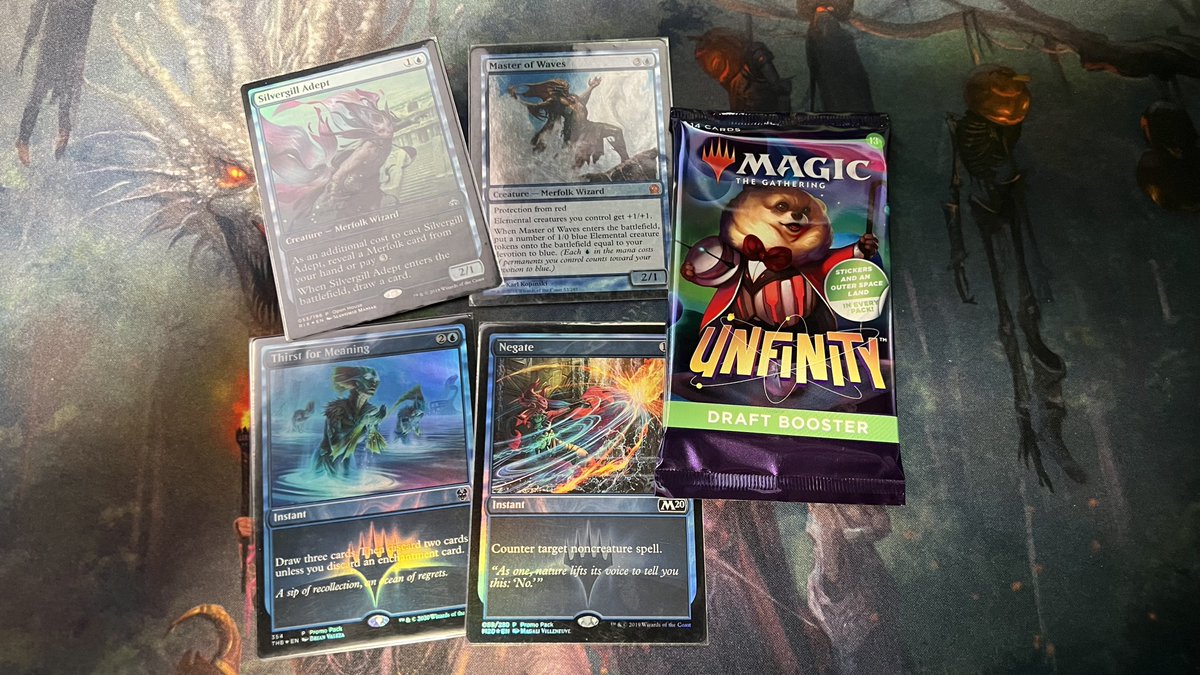 kingdoms_tv's tweet photo. Magic Summit Highlight #44 : @TolarianCollege 

The Professor is the largest #mtg creator as he cares for the player and their wallet. We are excited to welcome him to the #mtgsummit !

Like, RT, &amp; follow @TolarianCollege &amp; @kingdoms_tv for a chance at these merfolk foils &amp; pack! https://t.co/IozypOcE9R