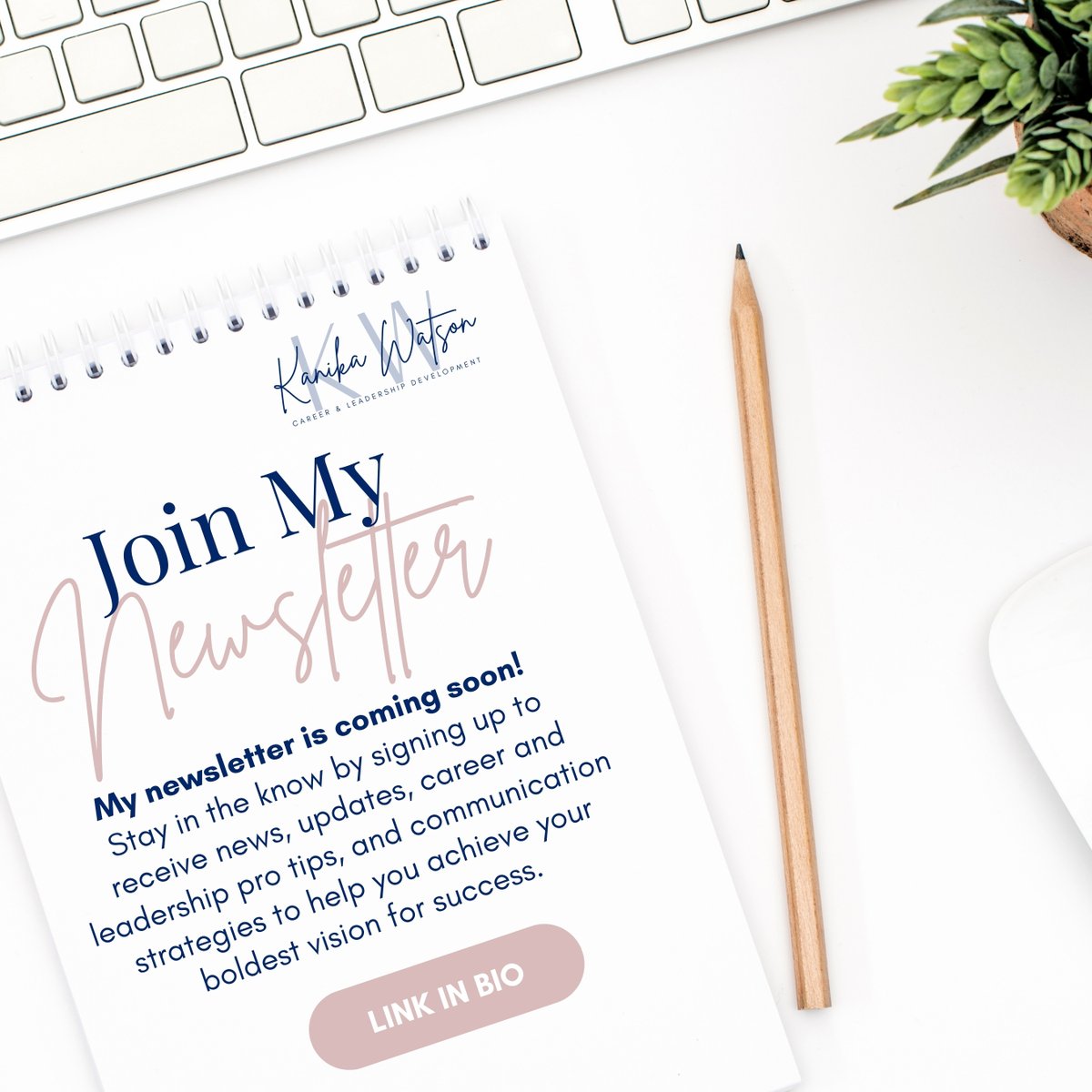 KanikaWatson's tweet photo. If you are a highly motivated woman ready to achieve your full potential, then I’ve got you covered. I am excited to share that my newsletter is coming soon!  Sign up to receive news, updates, career and leadership pro tips, and communication strategies. 
https://t.co/TVLC8w2wDg https://t.co/CcsffEsGyo