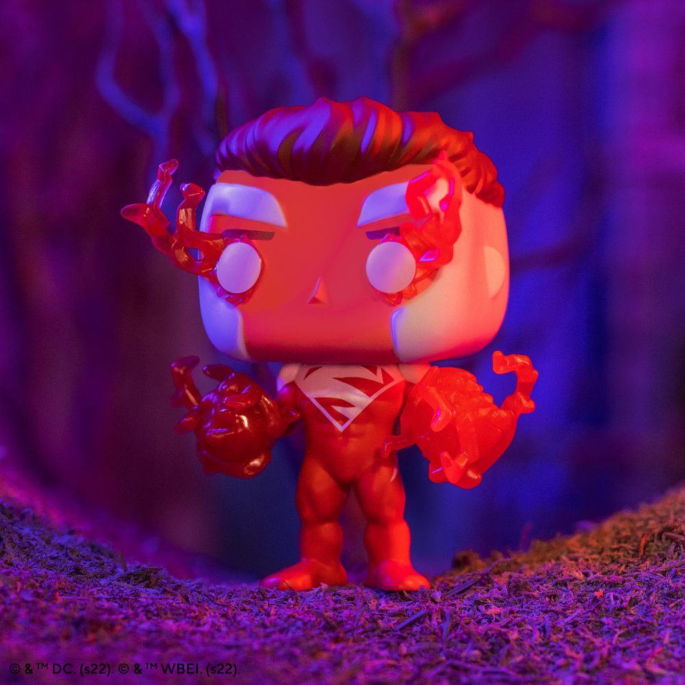 The Man of Steel™ wants to electrify your DC collection as POP! Superman Red! Bring home exclusive POP! Superman Red to join forces with Superman Blue and save the world from evil threats. #Funko #FunkoPOP #FunkoNYCC #NYCC2022