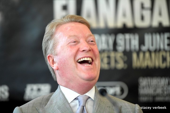 OfficialBoxing3's tweet photo. @frankwarren_tv watching on.. 

#EubankJrBenn #frankwarren #Queensbury #eddiehearn https://t.co/6nkrfrkIu6