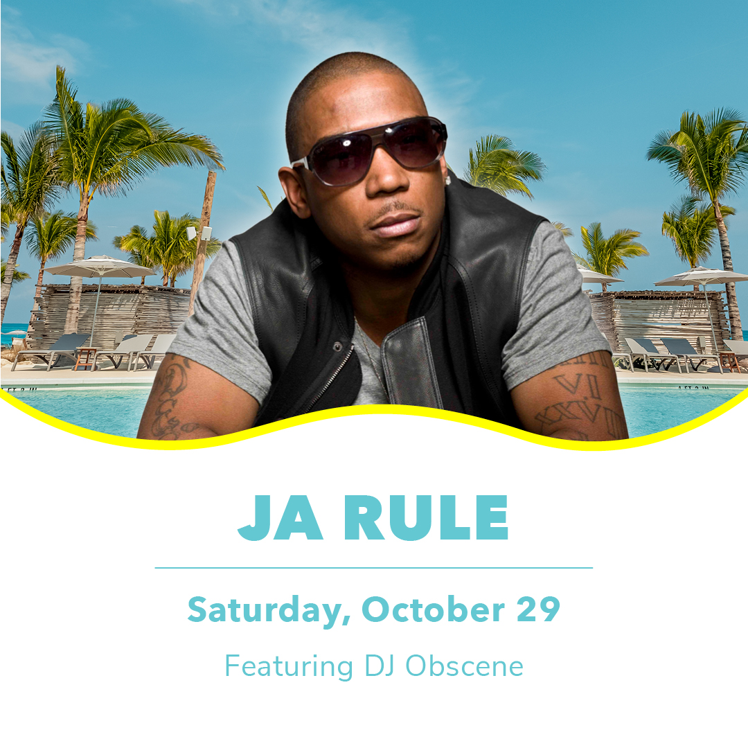 Trick or treat yo'self this Halloween 🎃 👻 by seeing @jarule and @DJOBSCENE taking over Bimini beach October 29th! It's going to be spook-tacular 👉 bit.ly/3QWQexe