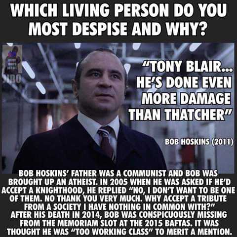 demindblower's tweet photo. Bob Hoskins r.i.p. https://t.co/kRBWyciRRj