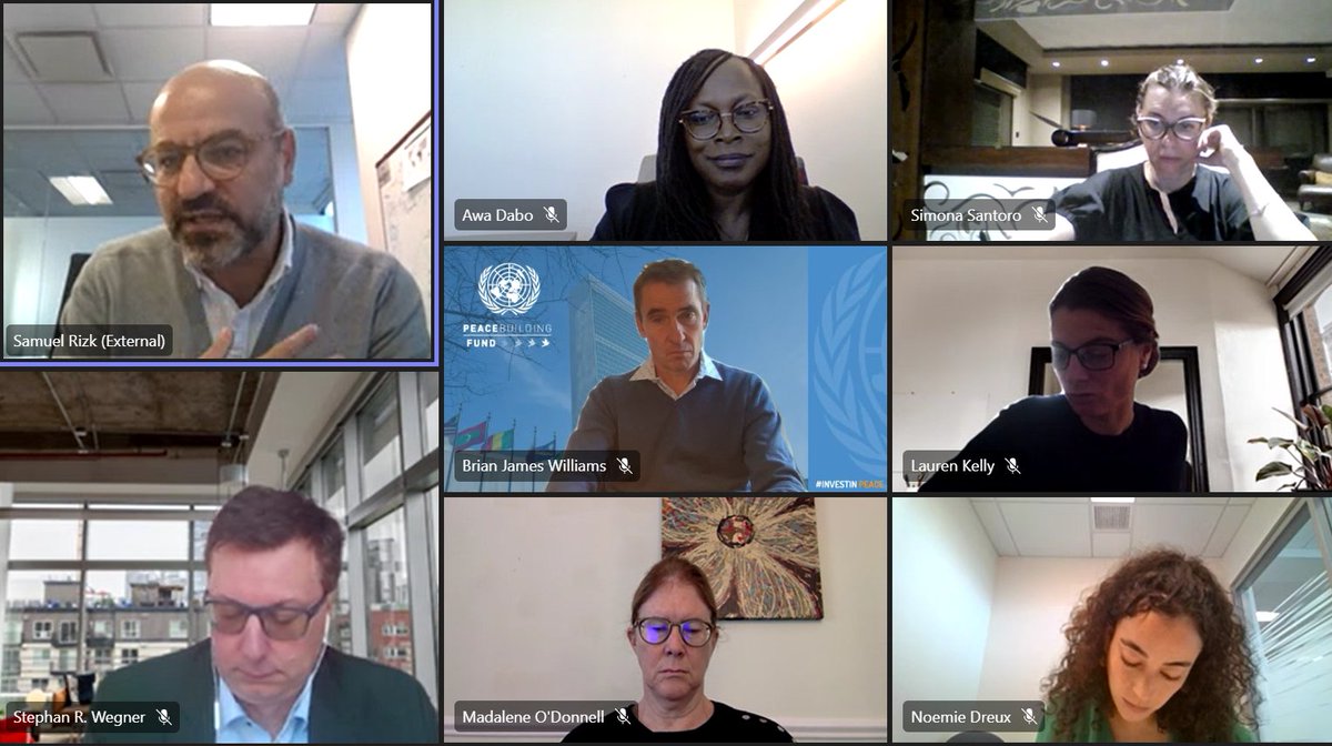 UNPeacebuilding's tweet photo. Today representatives from the @WorldBank_IEG shared lessons from recent evaluative work on how to adapt development approaches for situations of fragility and conflict. https://t.co/2Yz0QF2WKQ