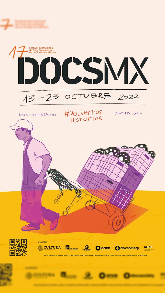 CinetecaMexico's tweet image. ¡Este 13 de octubre llega a las pantallas @CinetecaMexico la programación de @DocsMX!

Toma nota de las fechas #17DocsMX