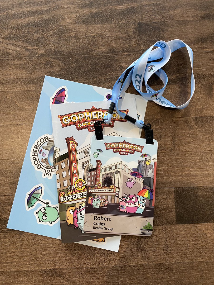 Realmgroup_io's tweet photo. @GopherCon we are ready for you!

Chicago has won our hearts ♥️ 

#golang #realmgroup #go #chicago #recruitment https://t.co/58C1PK5iGm