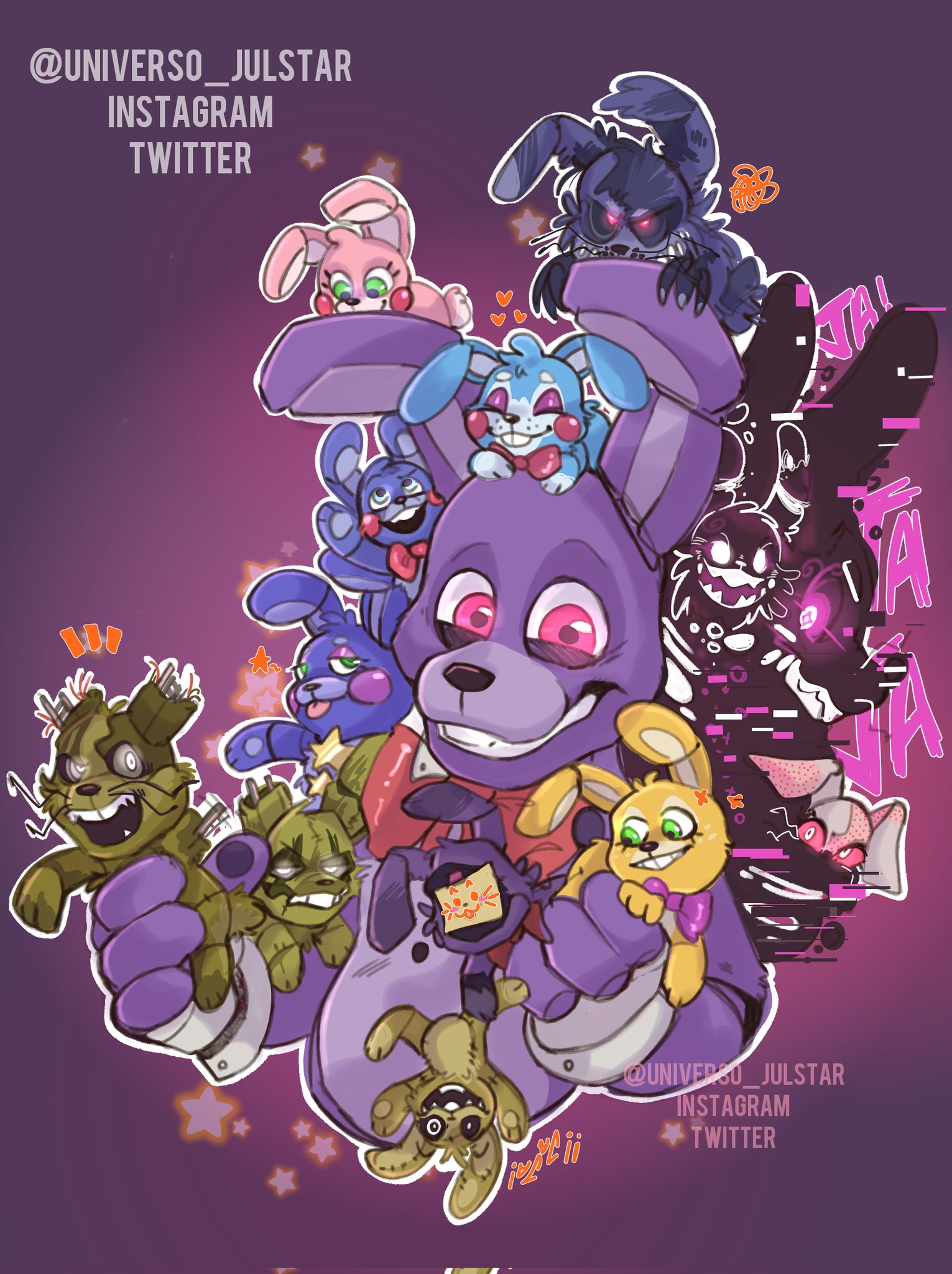 Fnaf Bonnie Fan Art