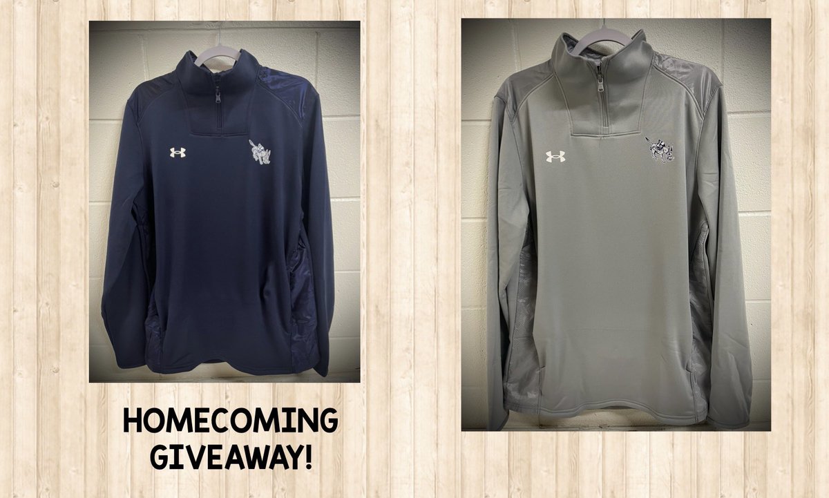 HOMECOMING 2022!
Hopefully by now you know the drill. 

Re-Tweet = 3X chance
Like = 1X chance

Winner announced TOMORROW!

If you’re not the lucky winner, don’t fear. Plenty in stock so a donation to Mines athletics will get one of these in your wardrobe. 

DM for details
