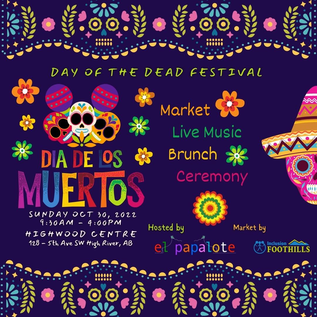 InclFoothills's tweet photo. Market Season Continues! Join us October 30th for the Day of the Dead market hosted by El Papalote https://t.co/Yk6H6V75PM