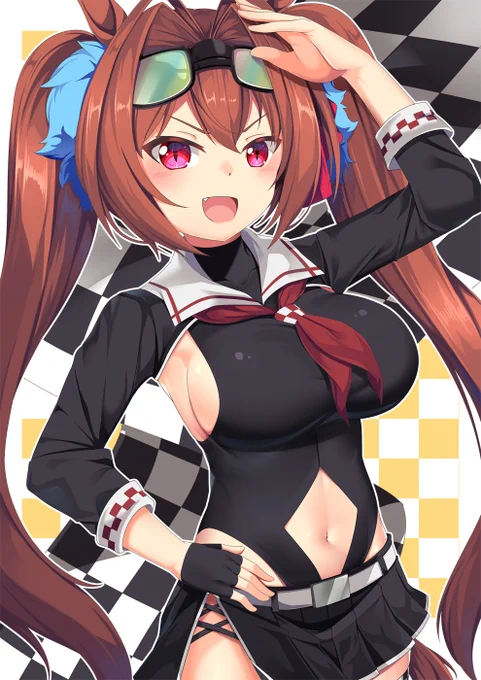 06 - ダイワスカーレットダイワスカーレットx村雨村雨のRQの衣装は本当に素晴らしい!もっと艦これのRQの衣装を描きたい!#ウマ娘プリティーダービー #艦隊これくしょん #艦これ #ウマ娘 