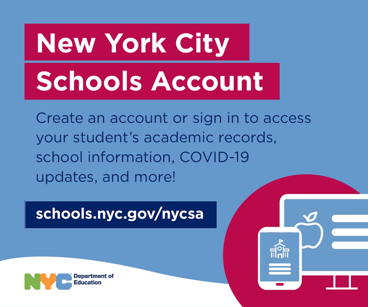 Hey, University Heights Parents/Guardians, have you signed up for a parent NYCSA yet? You can create your account by going to  schools.nyc.gov/nycsa #NYCSA