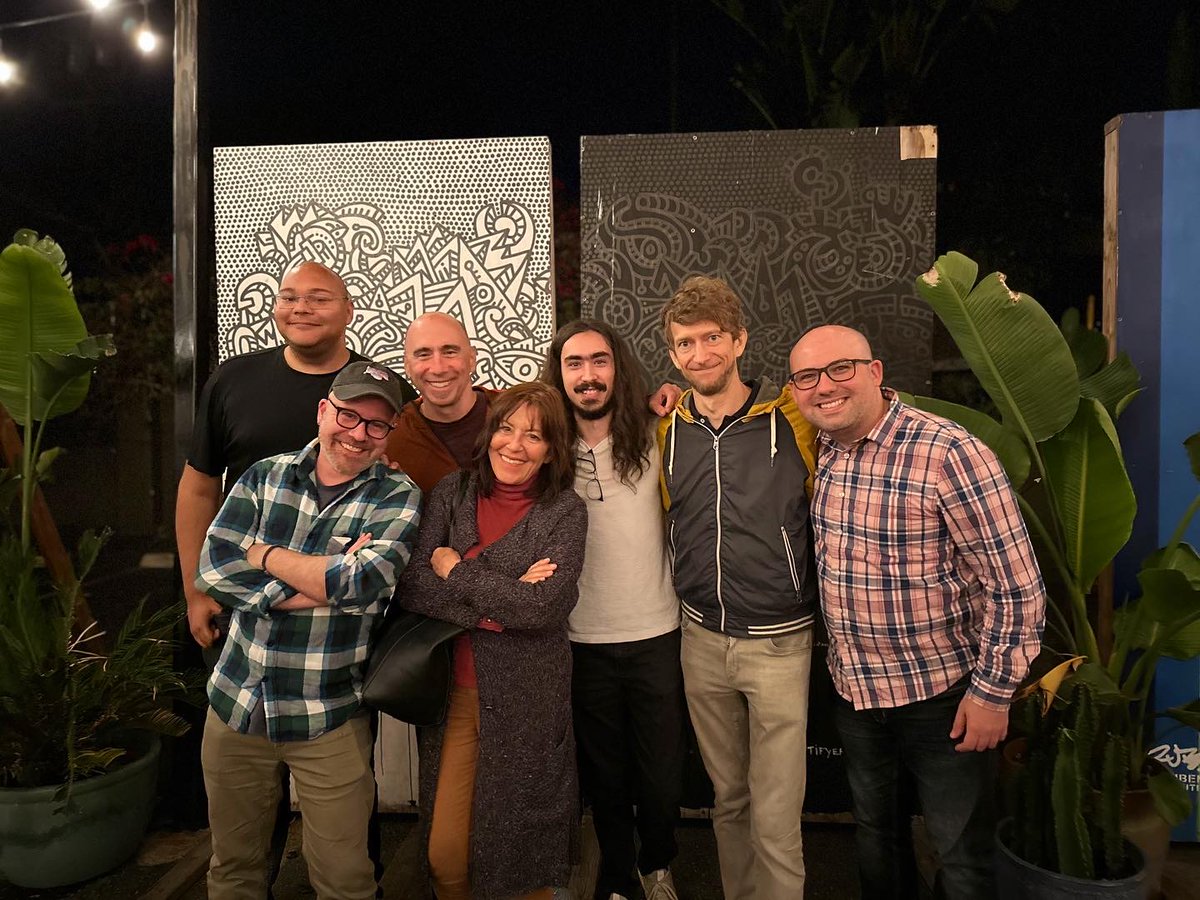 hifimusicprods's tweet photo. Cheers to our Hi-Fi Productions Team Dinner! 🙌  Always a great time at @TallulasLA 🌮

#hifimusicproductions #composer #filmscore #productionmusic #trailermusic #losangeles #meettheteam #teamdinner #musicindustry #lamusicscene #tbt #musiclicensing #tallulas #tallulasLA https://t.co/ofrHxqV0Vm