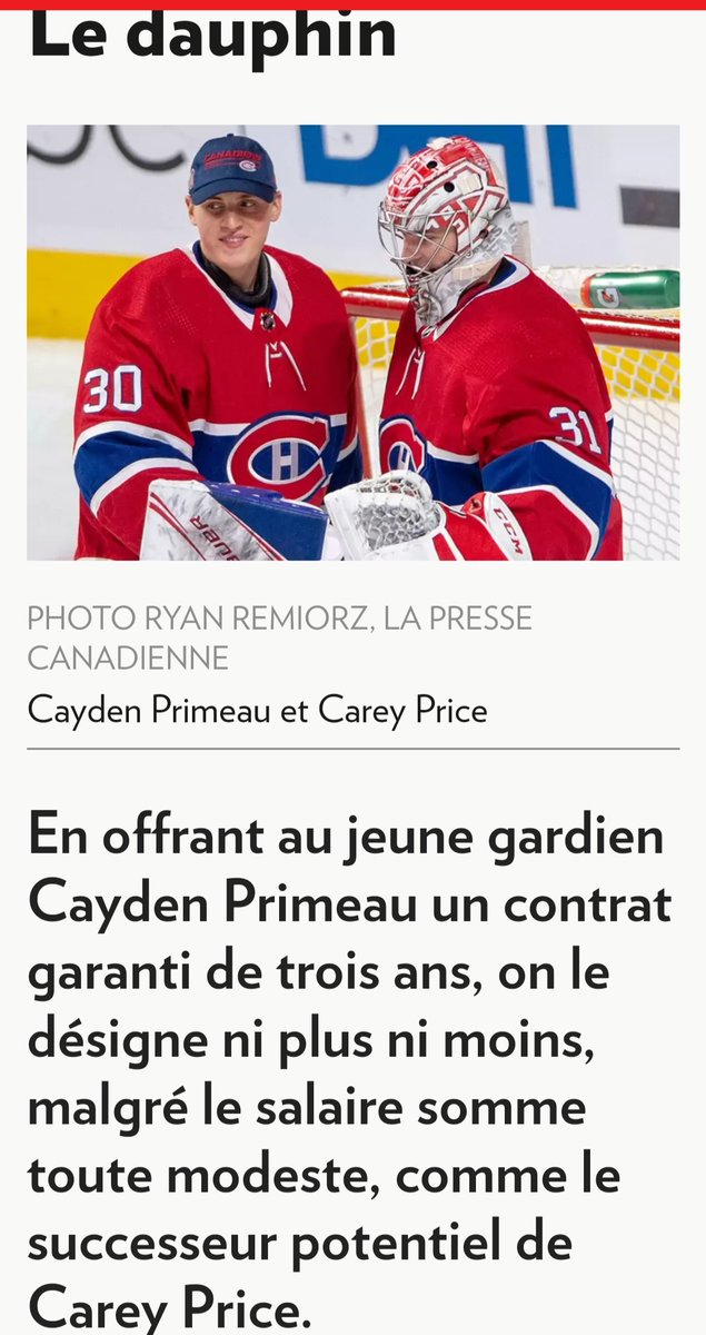NickQuebec's tweet photo. Mathias Brunet et les prospects du CH ...
#Fefan
#Primeau https://t.co/CIvkLTuEFZ