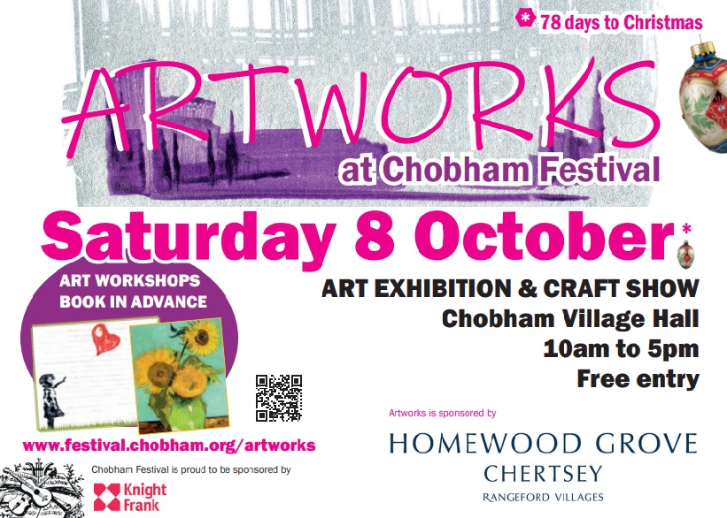Delighted to be including student work from  <a href="/gordonsartphoto/">gordonsartandphotography</a> at the Chobham Festival ARTWORKS show this Saturday at Chobham Village Hall, 10am to 5pm. festival.chobham.org/artworks