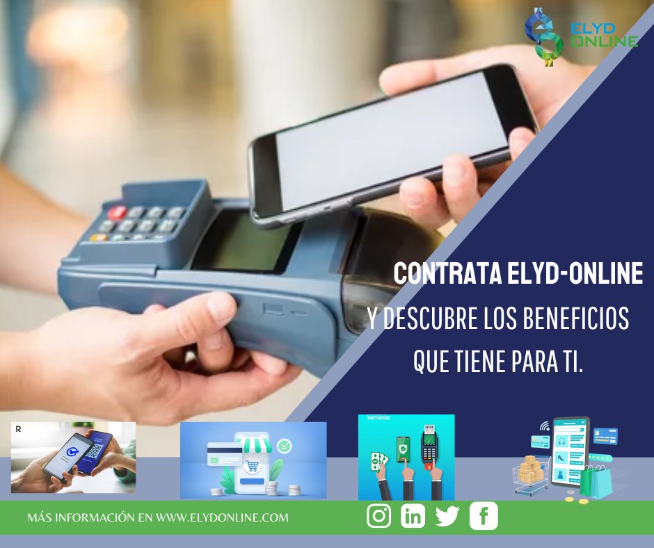 ElydOnline's tweet photo. Descubre los beneficios que tenemos para ti.
#LinkDePagos #RecaudoEnLinea #PagosEnLinea #VentasPorInternet #VentasOnLine  #tiendaonline #pagosenlinea #pasareladepago #exito #beneficios #pagosonline #conocenos #ecommerce #ventasonline #negocios #crecimientoempresarial #motordepago https://t.co/vTkyVDl68m