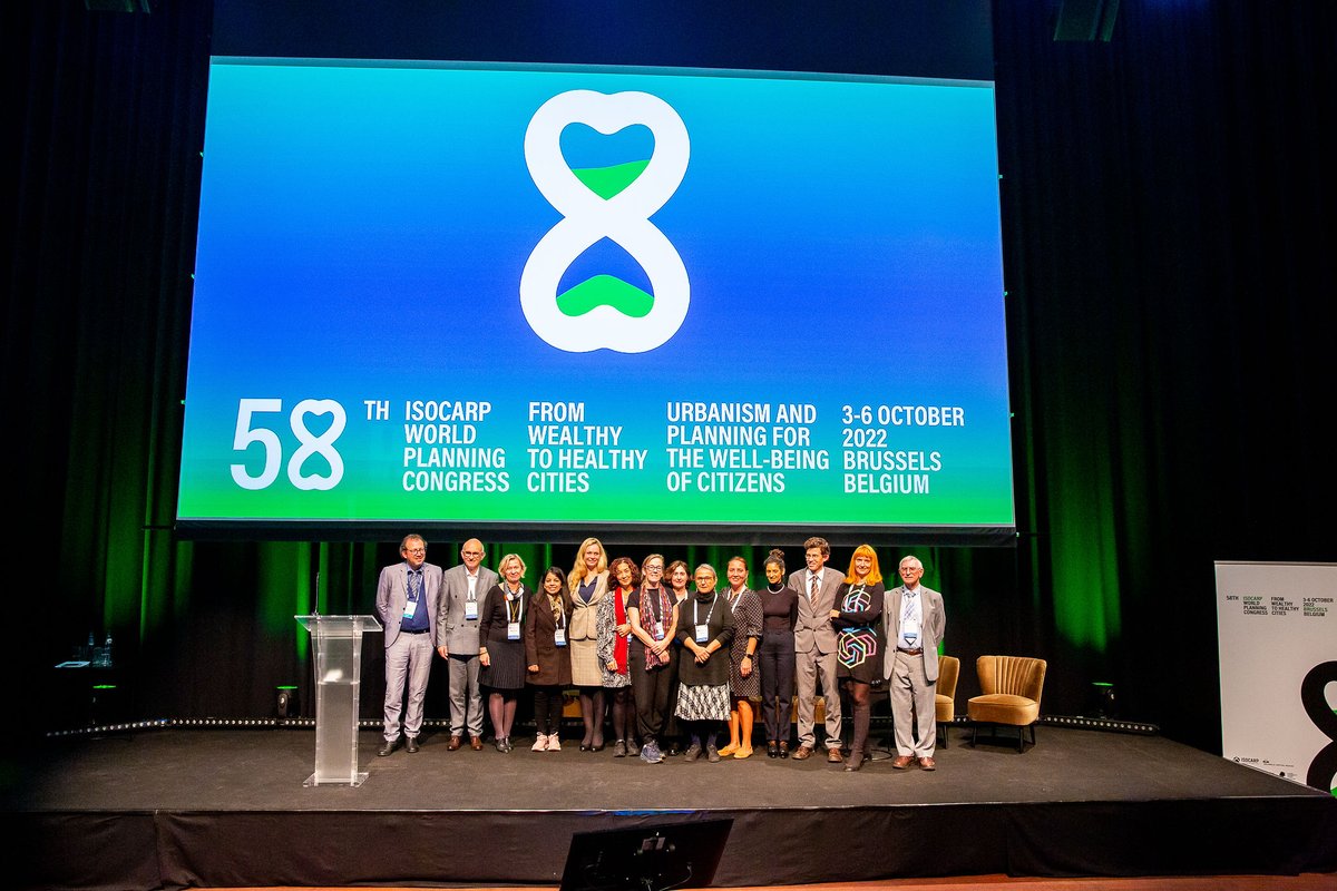 ISOCARP's tweet photo. #WPC58 UPDATE: Closing Plenary
Our closing plenary made us look retrospectively at our health by looking at our four tracks, healthy people, healthy planet, healthy governance, and healthy economy, to dive into what we learned. https://t.co/IAkojGYYRh