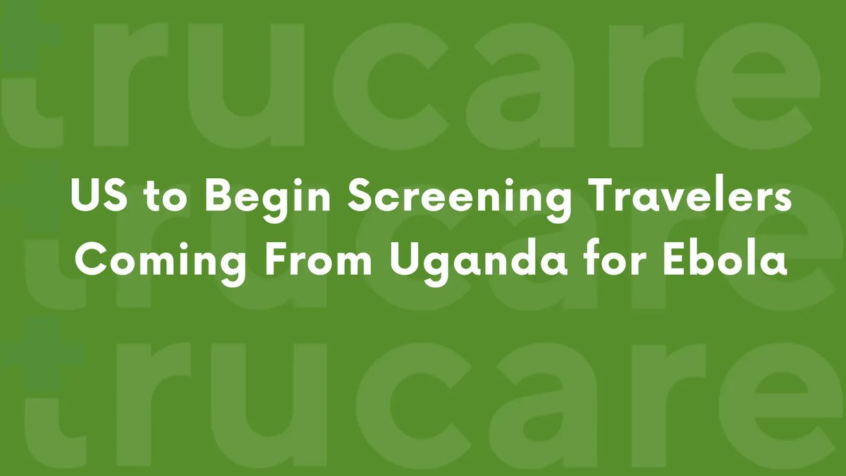 TrucareBilling's tweet image. US to Begin Screening Travelers Coming From Uganda for Ebola 
buff.ly/3eaiI8e 
#EbolaVirus #Healthcare #HealthLaws

for a free analysis of your medical billing please visit
trucarebilling.com