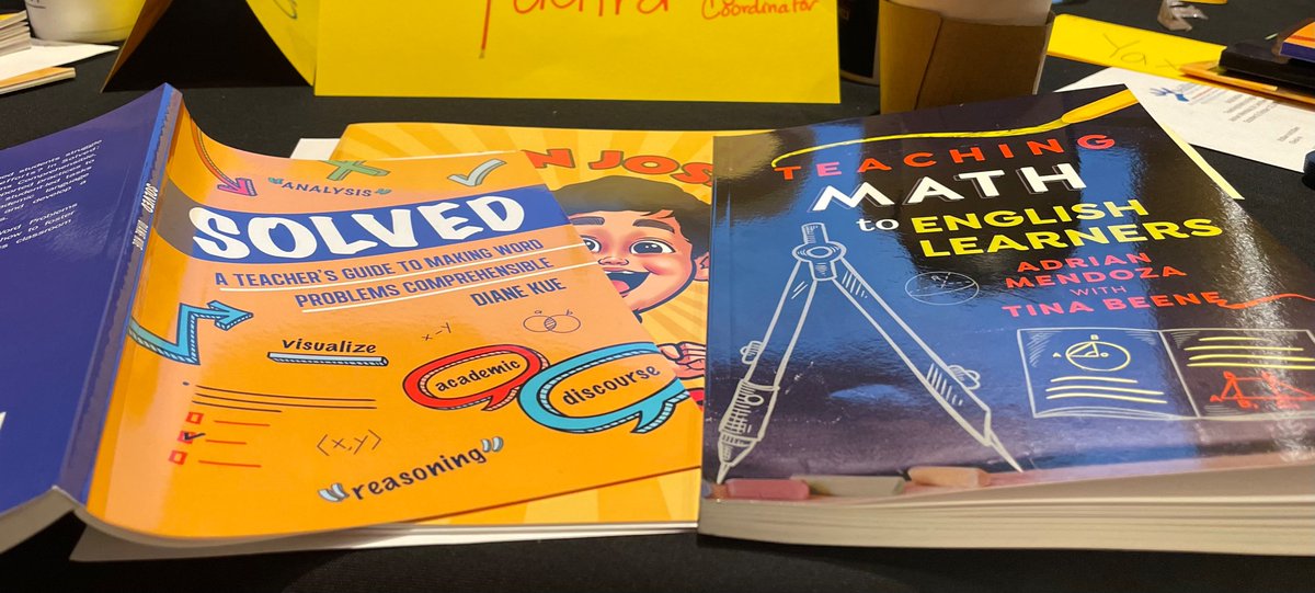 💙d spending the day with our Math Teachers- THE EXPERTS-exploring ways to use language to make math content comprehensible!Undoubtedly an outstanding community of Learners, Mules Up 💛💙@adrianmendozaed @AHISD @TheJuniorSchool @Cambridge_AH @WoodridgeElem @alamoheightshighschool