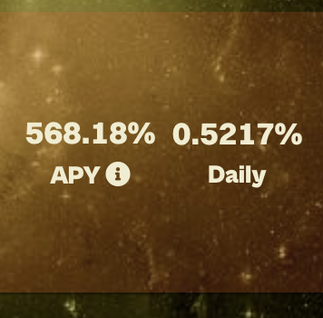 AutoBarkYield's tweet image. Happy #Uptober frens!

Today's featured farm is @kibbleswap's $KIB / $USDC

That's a healthy 560+% APY 🚀

Only at AutoBark.lol

#DogeChainFamily #DogeChainGem $DOGE #YieldFarming