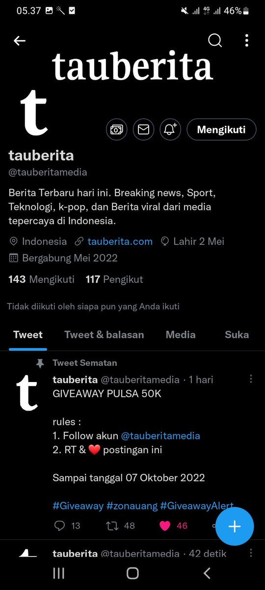 Silva10121's tweet photo. @tauberitamedia Bismillah done all ruls y https://t.co/RhBrkAGtUI