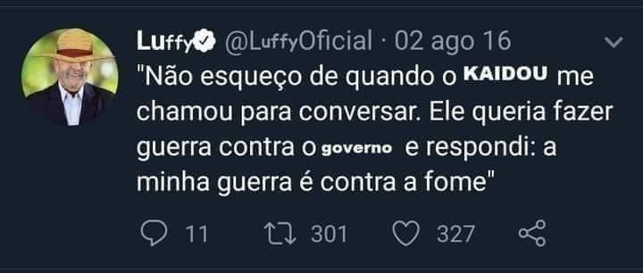 SosToty's tweet photo. Pra Cima deles Luffy!!!! https://t.co/ePUhmmLfus