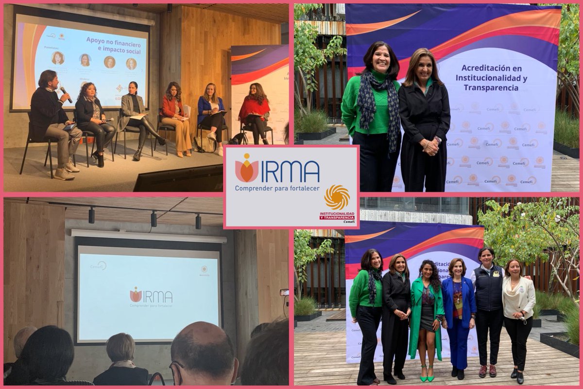 ¡Qué gran día!
Gracias <a href="/Cemefi/">Centro Mexicano para la Filantropía</a> por el espacio para reconocer a las OSC, por el #fortalecimiento y por #CelebrarLaConfianza 
Aprendimos, conectamos y celebramos en el evento #AIT2022