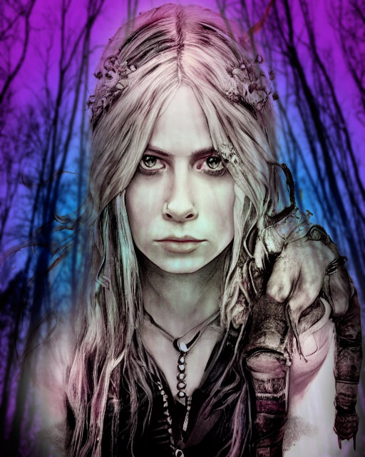 mostrorobot's tweet photo. Maquillamos a Avril Lavigne con detalles de Witch utilizando una Inteligencia Artificial. Check estos Arts: 
https://t.co/W4JBLZ8jqf
Solo en #Blurt porque somos #BlurtSocial 
Supports: @Onchain_curator @BlurtOfficial @blurthispano @Blurtlove @phototalent @Visual_Block https://t.co/stwF6wz1gE
