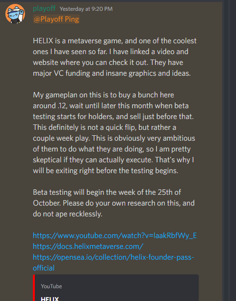 TridentNFT's tweet photo. The trader that never sleeps👀🫡

Helix 0.12➡️0.24
Discord Link in Bio 🔥 https://t.co/sXzncp0ctM