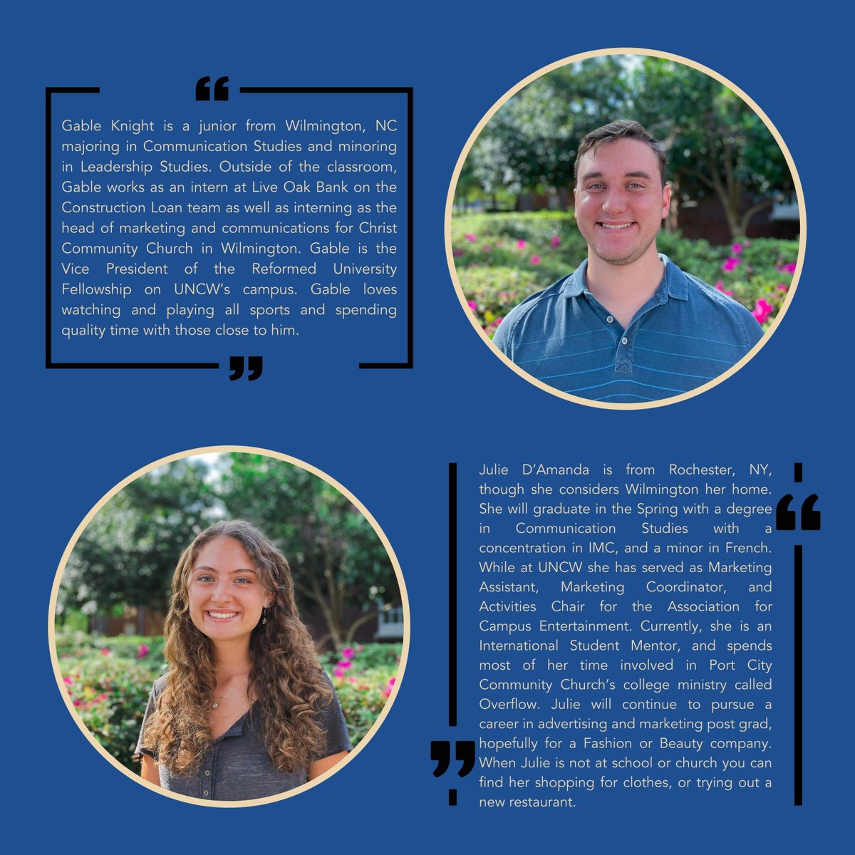 UNCWPier601's tweet photo. Meet the Fall 2022 Pier601 Creative Team! We’re excited to get started! If you’d like to be a part of our team, visit the link in our bio and apply today!
#uncw #uncwcom #wilmingtonnc #pier601 https://t.co/GNIhDa8xW8