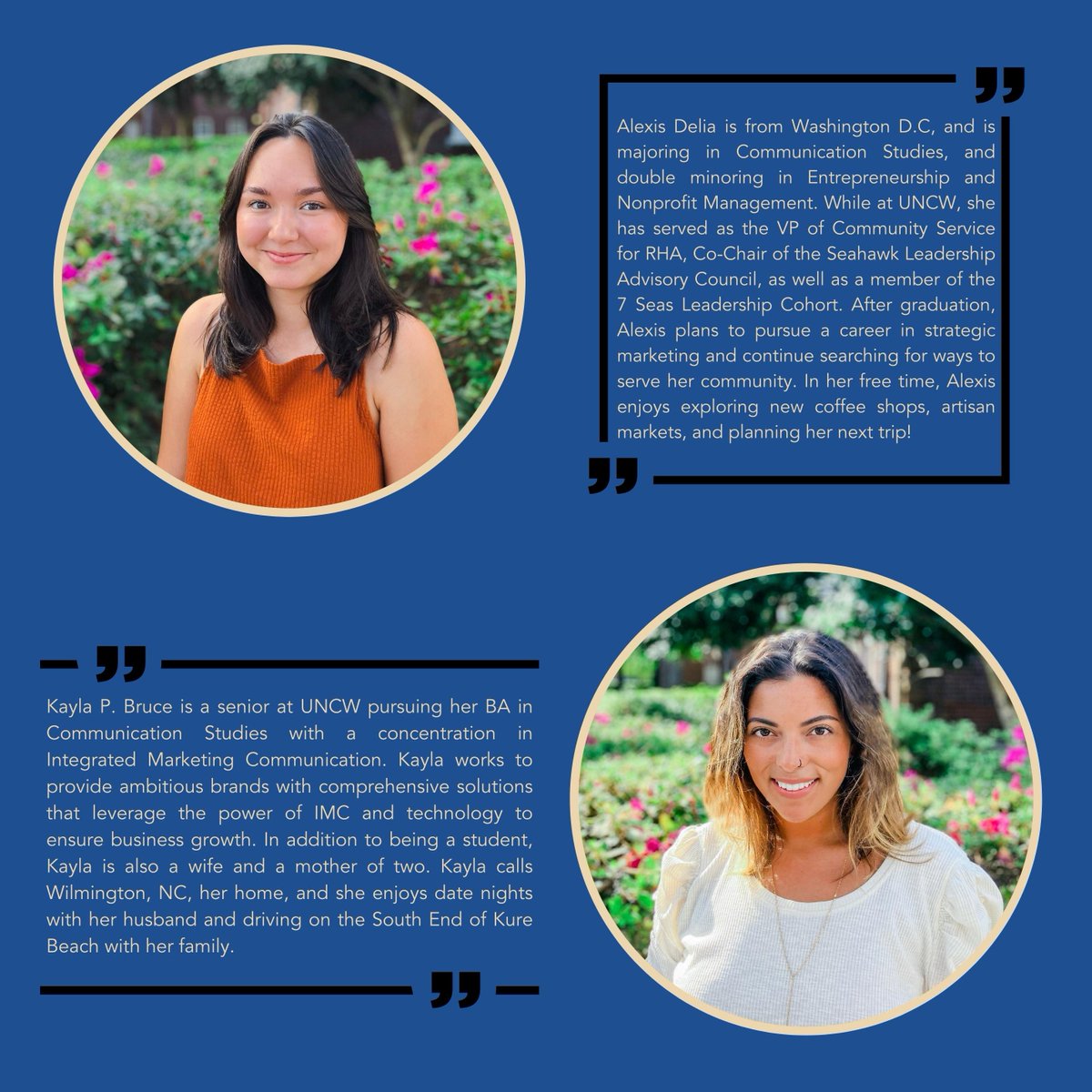 UNCWPier601's tweet photo. Meet the Fall 2022 Pier601 Creative Team! We’re excited to get started! If you’d like to be a part of our team, visit the link in our bio and apply today!
#uncw #uncwcom #wilmingtonnc #pier601 https://t.co/GNIhDa8xW8