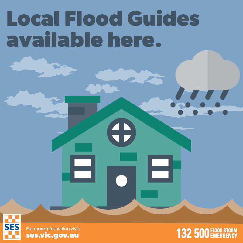 With heavy rainfall and flooding impacting parts of the state today, it's important that you know your flood risk. Find your local flood guide: ses.vic.gov.au/plan-and-stay-…