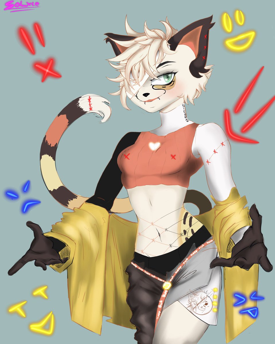 RefLxce's tweet image. An example of one of my furry works

#furry #furryart #oc