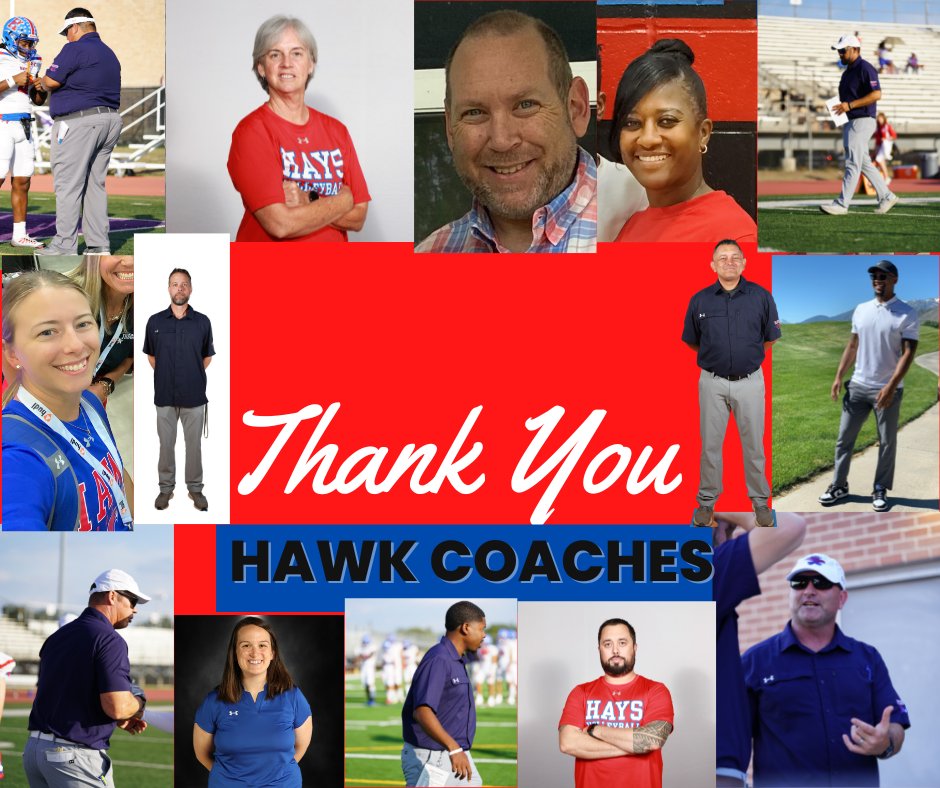 Thank you Coaches! #NationalCoachesDay <a href="/Hays_Hawks/">Hays High School</a>