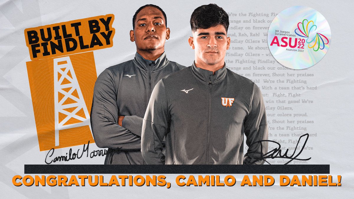 🇨🇴VAMOS CAMILO Y DANIEL🇨🇴

Big time shout out to Camilo Marrugo and Daniel Garcia who earned medals for their home country of Colombia in the South American Games down in Paraguay.

Oilers doing big things on the big stage!

🔗: bit.ly/3eb39x0