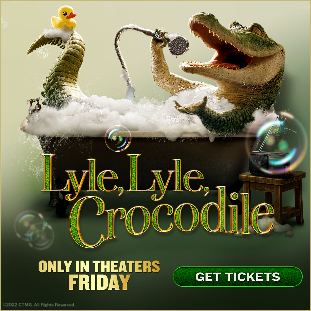 There's a crocodile in the house - and his name is Lyle! 

Want to see it for yourself? Grab your tickets for Lyle Lyle Crocodile below! bit.ly/3yo70xM