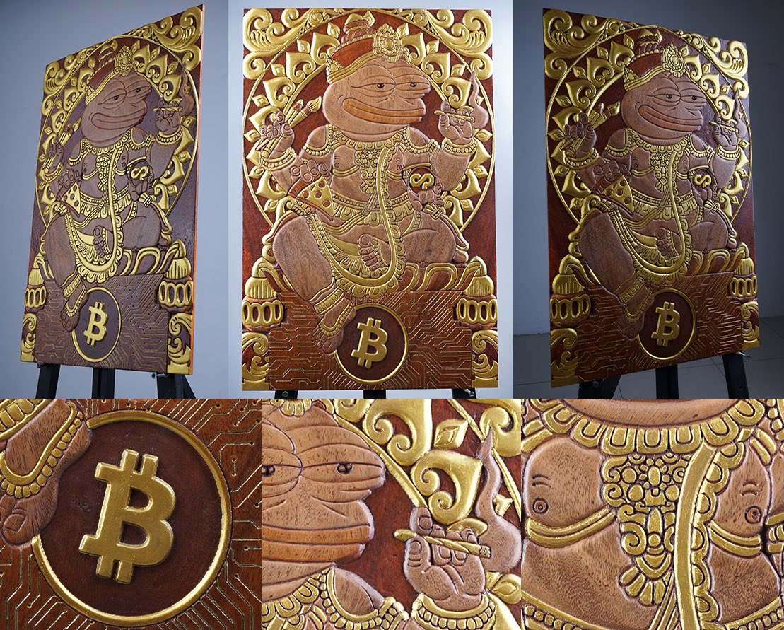 So happy that this beautiful piece of art by <a href="/Tizarrr/">TIZAR ₿ERANDALAN</a> is being added to my collection.

xchain.io/asset/BHATARAP…