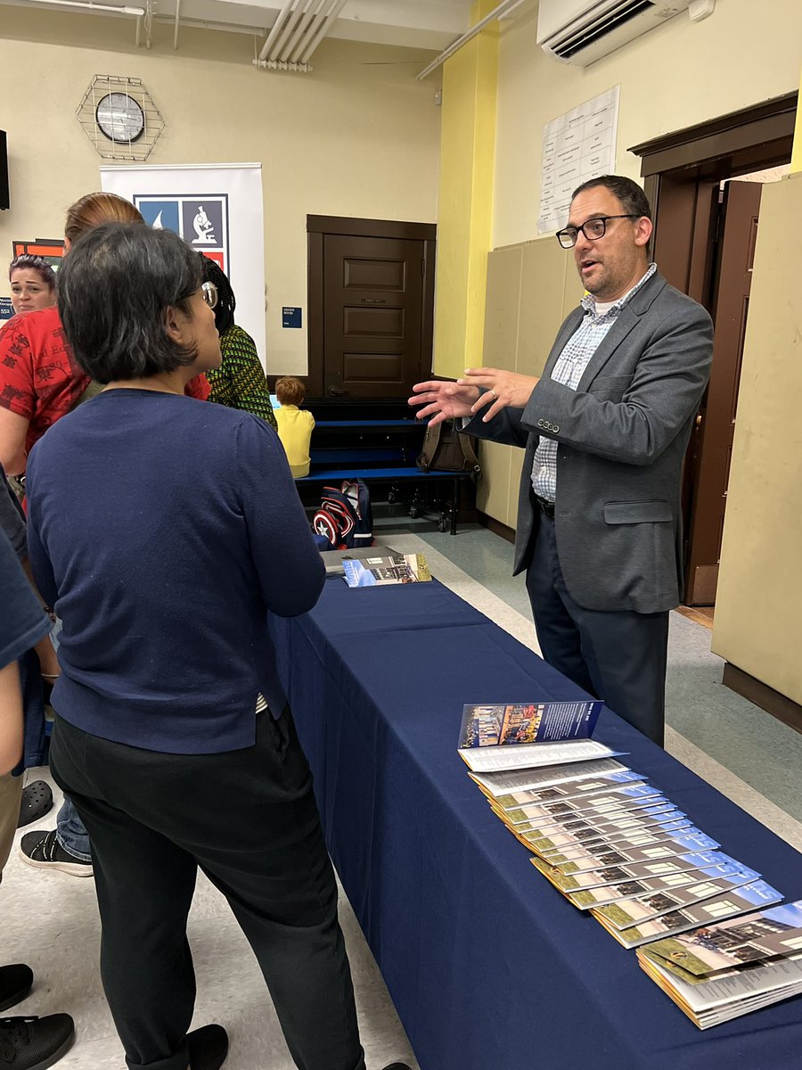 BVP JHS hosted its 2nd annual High School Fair to expose scholars &amp; their families to the many educational programs available to them locally. Thank you to our community partners and the BVPHS team for sharing wisdom and insights with our scholars!