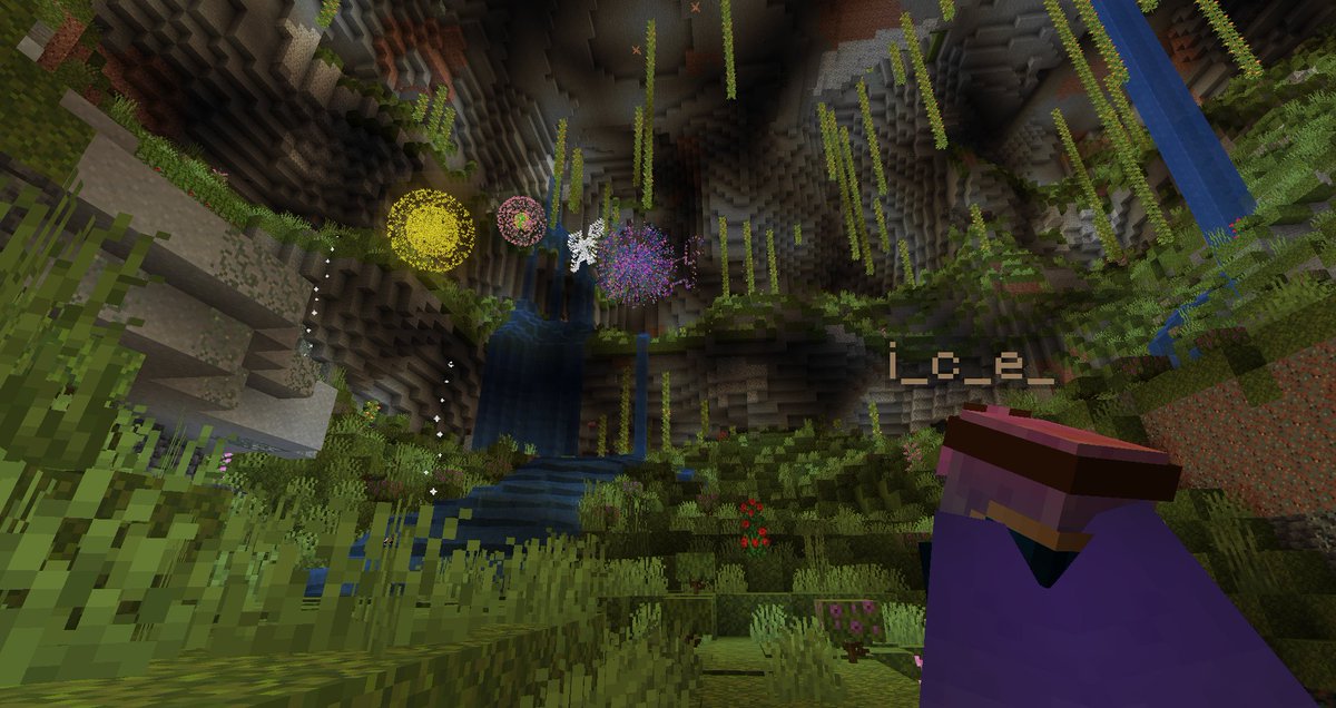 nerdnugaming's tweet photo. join us in just over 30 minutes for the tiC &amp; i_c_e_ End of Revision 28 Fireworks show! Check out  https://t.co/21Twq3DFmQ for more info and a link to our live stream if you can't make it in game! #nerdnu #pve #minecraft #mcpublic #mcpc #Fireworks https://t.co/MhKpwznzpE