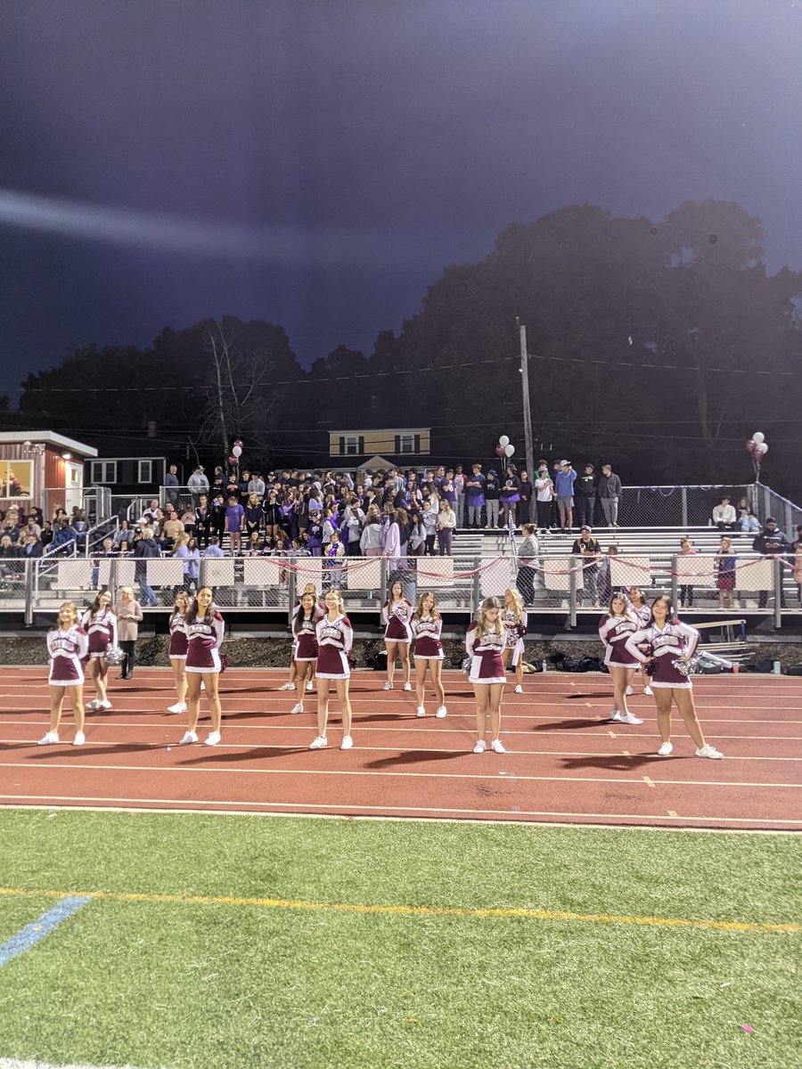 A lot of purple and support for Christine Stec tonight!