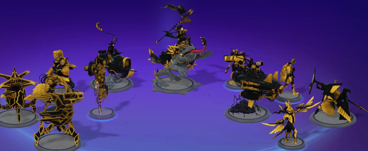 MB_Fan_Art's tweet photo. Your #teamtheam doesn't have to take you 20 hours a model.
Check out this awesome roster by Terranus on the #moonbreaker #discord.
#fanskins #moonbreakerart #moonbreakerskin #gaming #wargames #tabletop #astra https://t.co/R3j4ccJcGG