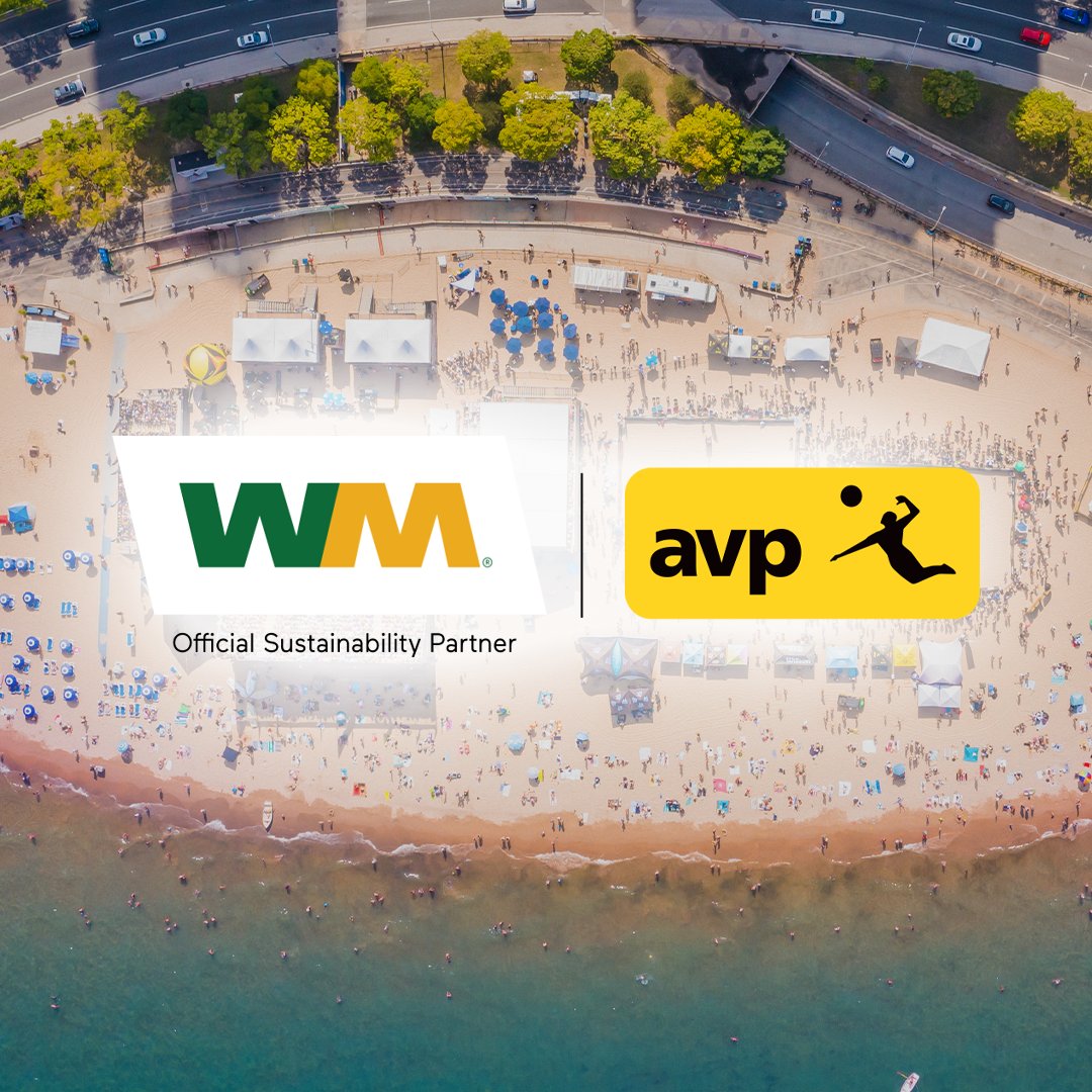 Join the AVP in celebrating #GreenSportsDay! 

We’re working with <a href="/WasteManagement/">WM</a> to measure our environmental impacts, reduce waste, and set league-wide sustainability goals. 

Learn more about our work with WM at this year’s Manhattan Beach Open! 👉bit.ly/GoldStandardSu…