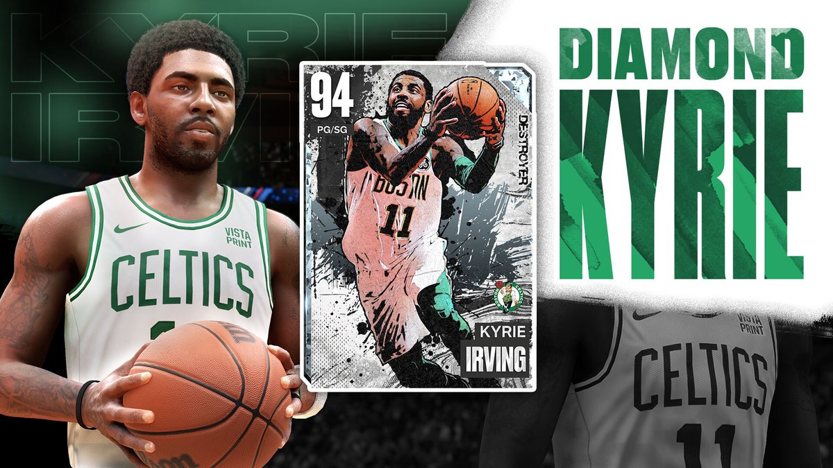 NBA2KMyTEAM's tweet photo. Kyrie ☘️ https://t.co/QRpo2oIHw8