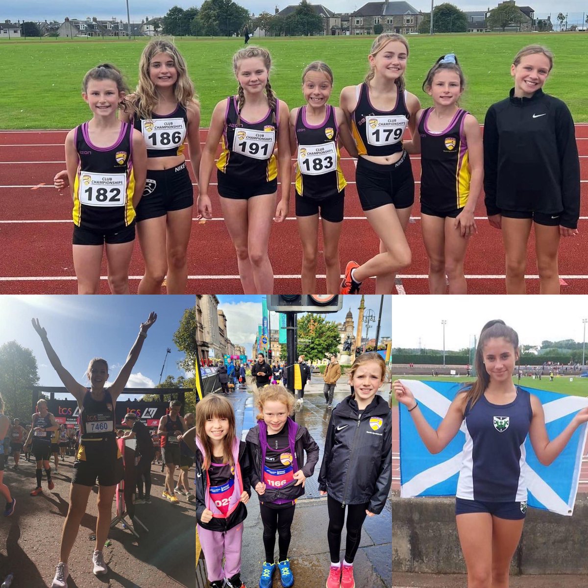 NAathleticsclub's tweet photo. Supporting Scottish Women and Girls in Sport week. Tonight we are celebrating  the bravery of all our female athletes who turn up to the start line and perform, whether it is track, feild, road or trial we salute you 🫡🤩🙌🏻 #SheCanSheWill https://t.co/3UzmvYPm7D