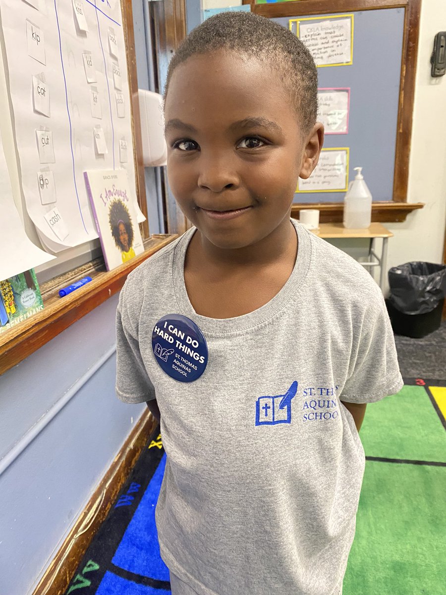 So you notice that the playground is messy during recess? Not a problem. You can start all class initiative to get it cleaned up. Carter is showing us that #wecandohardthings