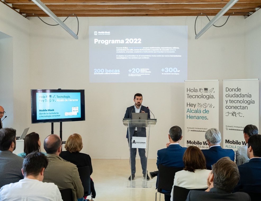 CastillejoCalvo's tweet image. 💥 Hey Alcalá, ¿quieres conocer la programación completa de la @mWeek_Alcala 2022? 💥

🎥 Te dejo link en Youtube de presentación del programa completo 👉🏻 youtube.com/watch?v=ELEPTZ…

📆 Apunta fecha 👉🏻 15 a 23 octubre

🌐 mobileweekalcala.com

#mWeek #mWeekAlcalá22 #AlcaláInnova