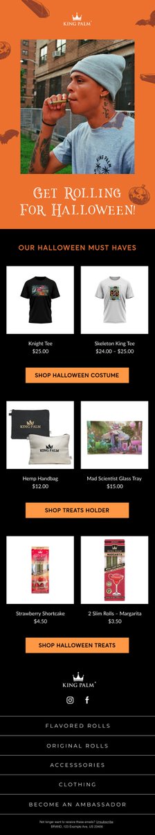 DimondEmail's tweet image. Here's a cool way we incorporated a brand into a Halloween theme